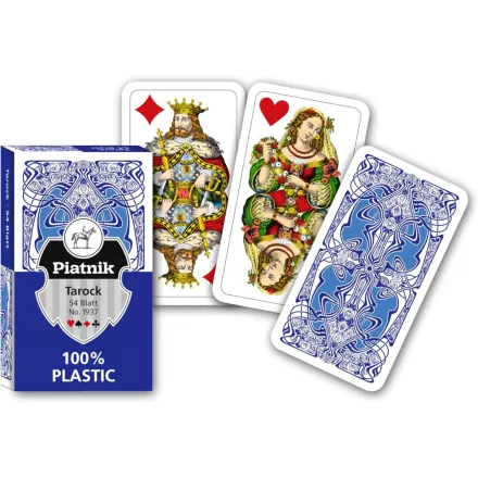 Plasztik Tarock kártya