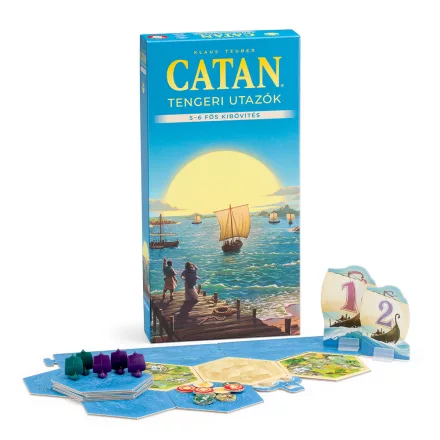 Catan Tengeri utazók 5-6 fős kibővítés