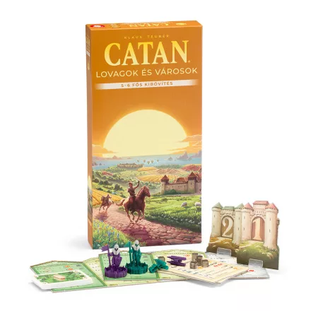 Catan Lovagok és Városok 5-6 fős kibővítés