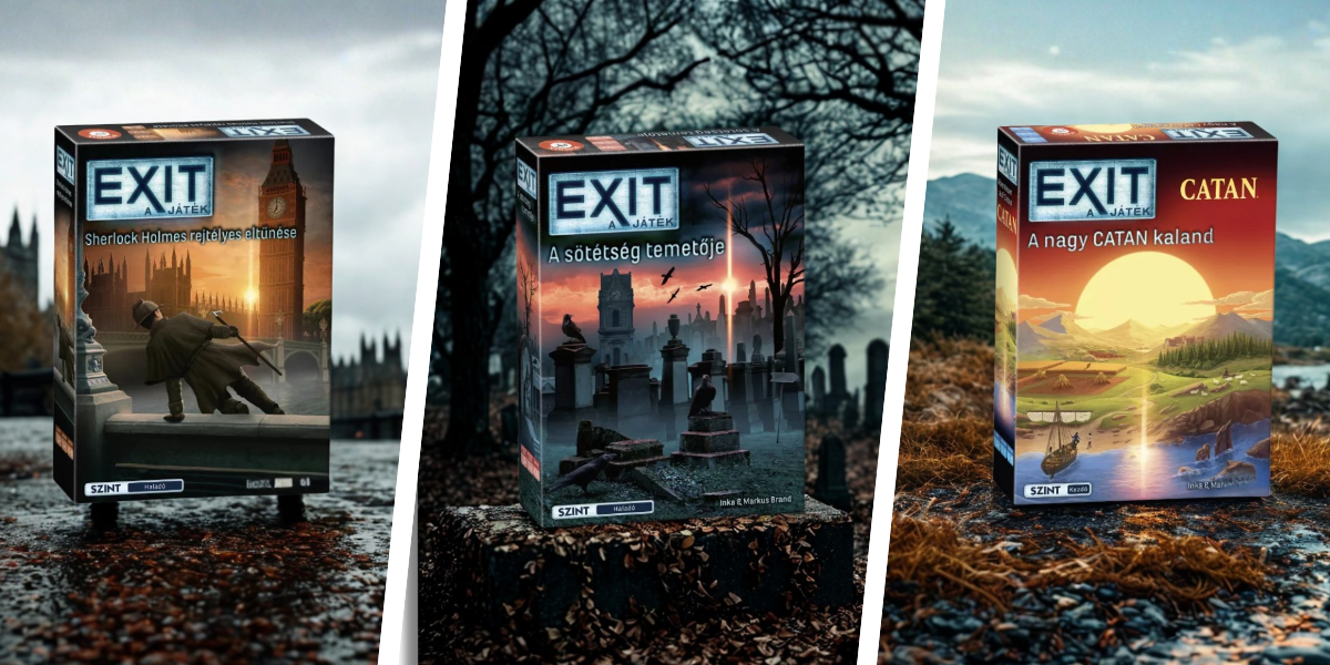 Izgalmas újdonságokkal bővült a Piatnik 2025-ös EXIT kínálata