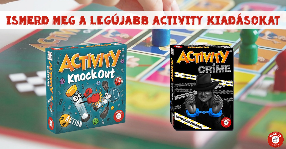 Ismerd meg a legújabb Activity kiadásokat!