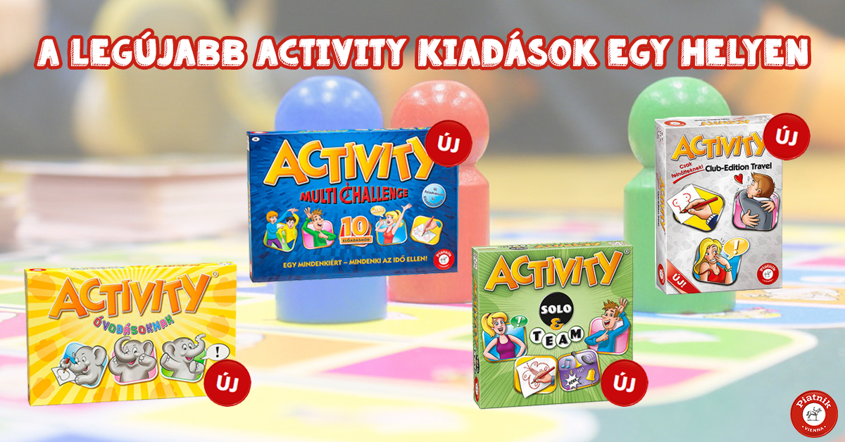 A legújabb Activity kiadások egy helyen