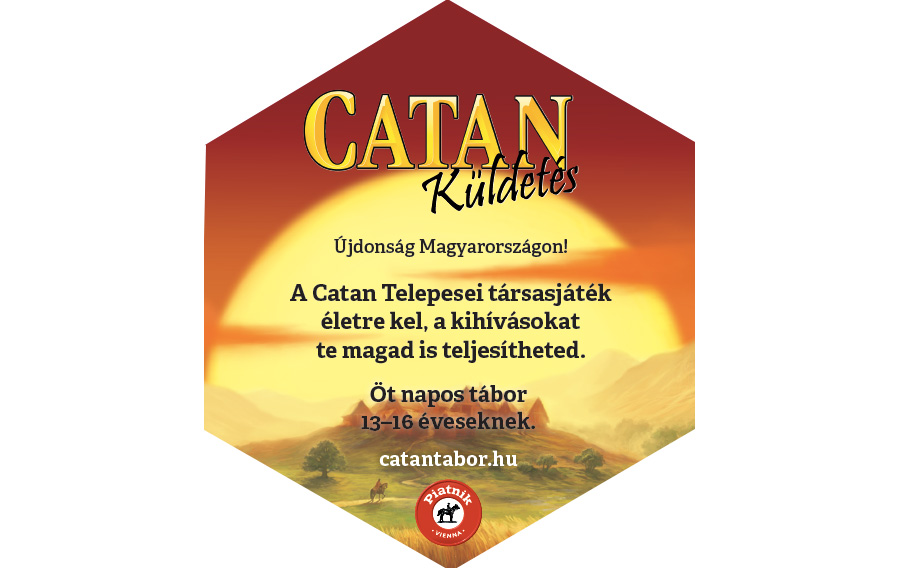 Catan tábor Magyarországon!