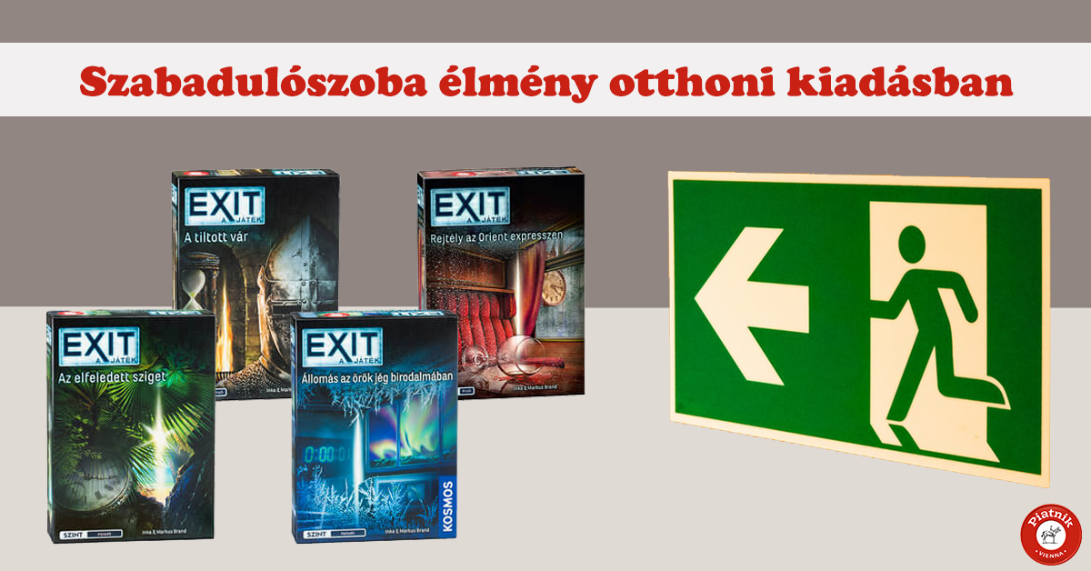 Exit: Szabadulószoba otthoni kiadásban