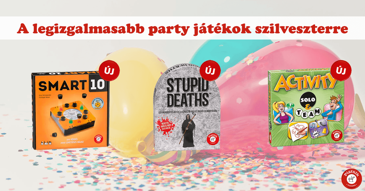 Őrjítően jó party játékok szilveszterre