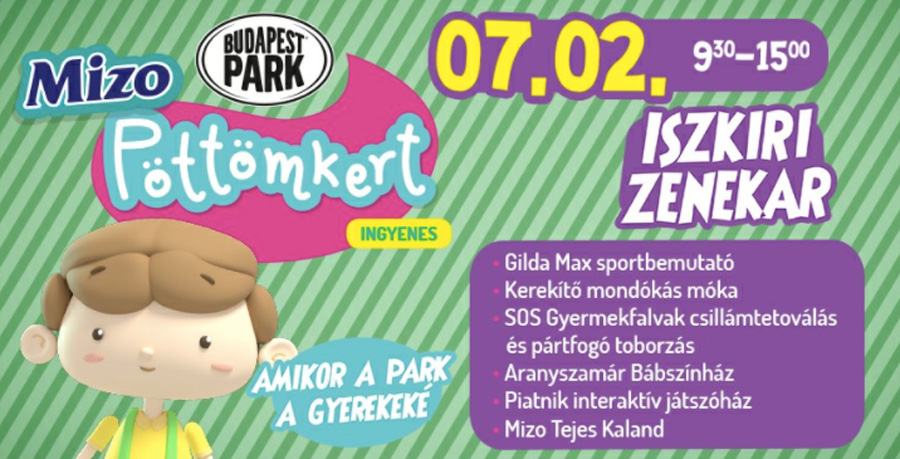 Júliusban a Budapest Park újra a gyermekeké!